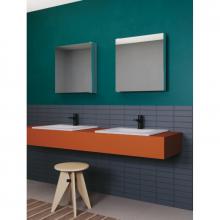 Consolle appoggio/sospeso cm 61x51 Slim