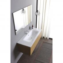 Lavabo da incasso 106x46x h 16,8 cm Soft