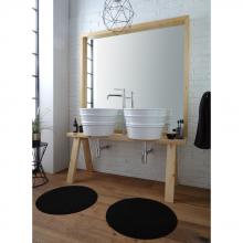 Mobile in legno con specchio per lavabo Bacile cm 121x193 Tela
