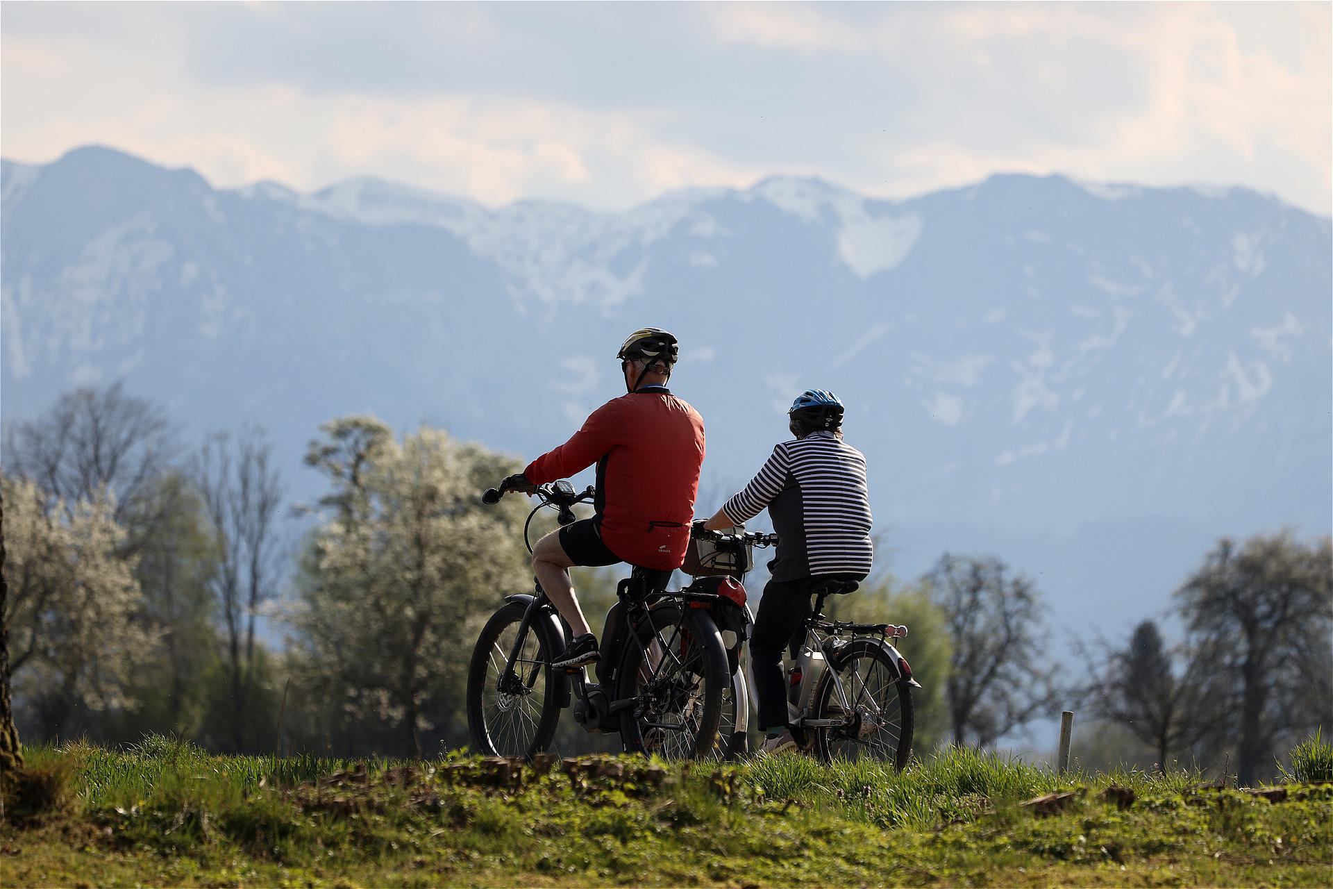 Tenersi in forma con la bicicletta elettrica.